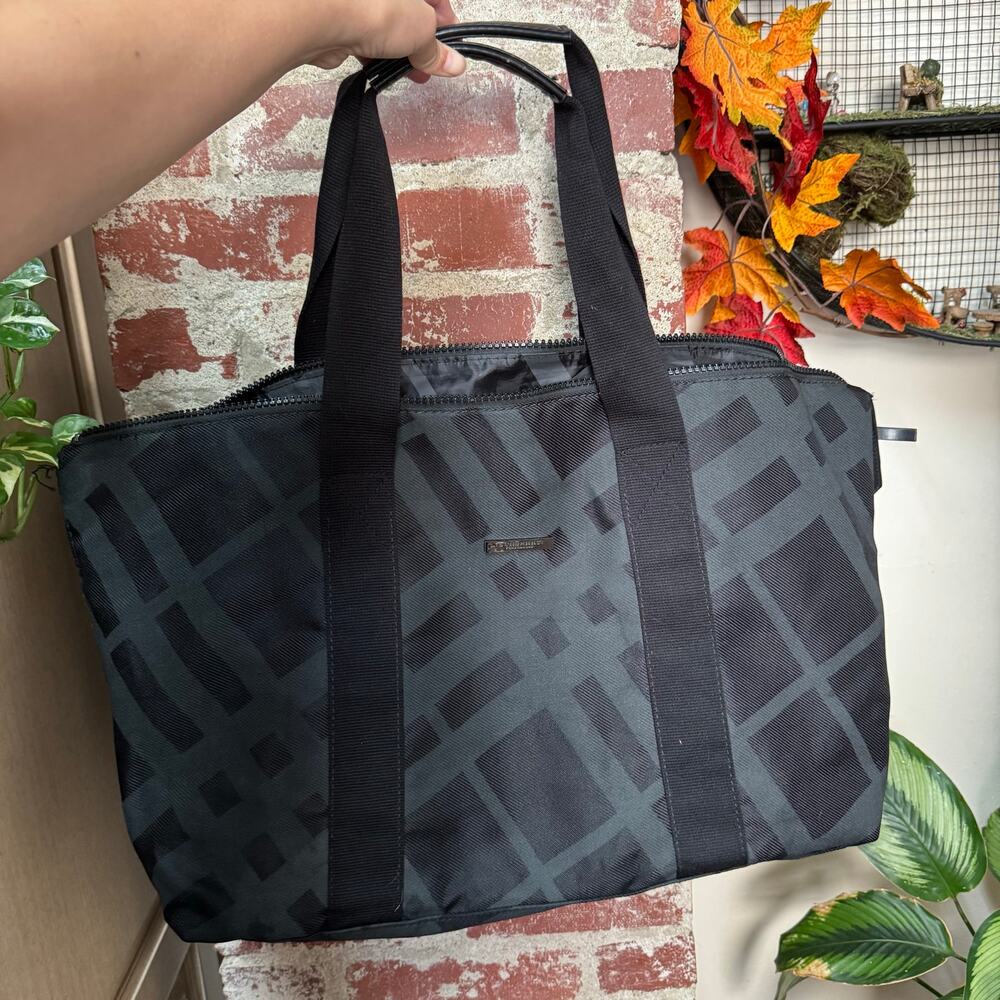 Vintage Y2K Burberry Fragrance Travel Duffle Bag